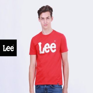 LEE เสื้อทรงปกติ REGULAR FIT รุ่น LE 10001031 ลี เสื้อผ้าผู้ชาย เสื้อยืด เสื้อผู้ชาย เสื้อ