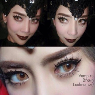 คอนแทคเลนส์ Vampire Brown✨