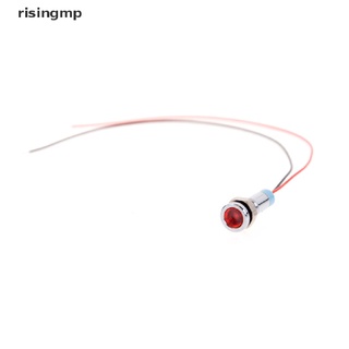 [risingmp] ไฟสัญญาณ LED 6 มม. 3V 6V 12V 24V 220V ♨เปิด