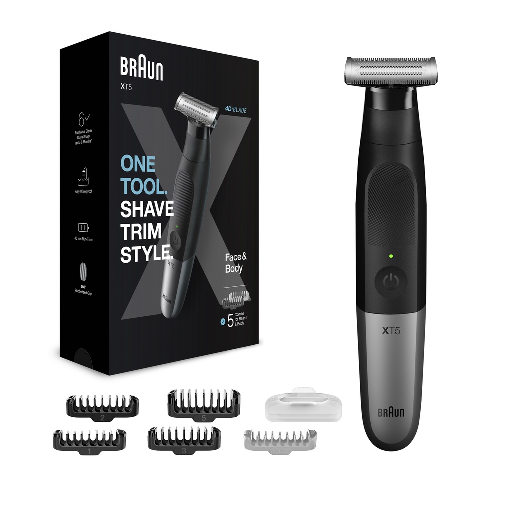 บราวน์ Braun XT5100 BLK|METSILV BOX เครื่องโกนหนวดไฟฟ้า