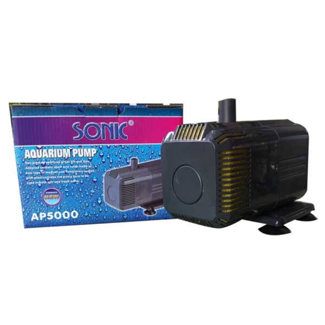 SONIC AP 5000 ปั๊มน้ำ ปั้มน้ำตู้ปลา-บ่อปลา