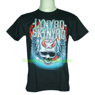 เสื้อวง Lynyrd Skynyrd เสื้อไซส์ยุโรป ลินเนิร์ด สกินเนิร์ด PTA697 เสื้อยืดวงดนตรีร็อค