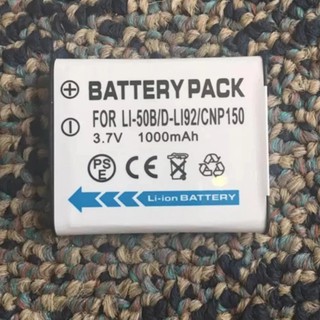 แบตเตอรี่กล้อง รหัสแบต LI-50B, LI50B แบตกล้องโอลิมปัสOlympus SP-800UZ, SP-810UZ, Olympus Stylus 1010, 1020, 1030SW, 9000