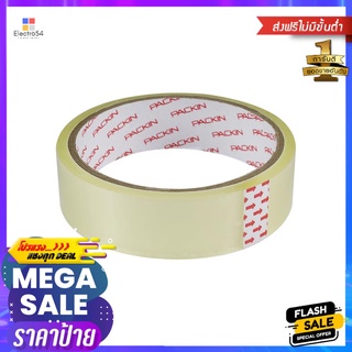 เทปใส PACK IN 24 มม. x 30 หลา แพ็ก 6 ชิ้นCLEAR STATIONERY TAPE PACK IN 24MMX30Y 6PCS