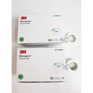 3M ไมโครปอร์ เทปแต่งแผลชนิดเยื่อกระดาษ 1ม้วน