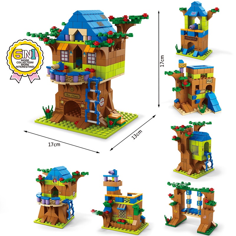 บล็อกตัวต่อ รูปรถจราจร รถพยาบาล รถพยาบาล ของเล่นก่อสร้าง สําหรับเด็ก 20 สไตล์ 1000 ชิ้น - รูปที่ 5