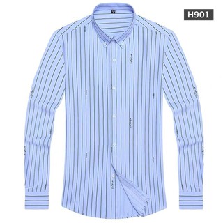 Hot Mens long Sleeve Shirt 🔥เสื้อเชิ้ตเกาหลีปกเชิ้ต🔥 plus size✔️ᗰ -5᙭ᒪ✔️casual floral shirt New business shirt