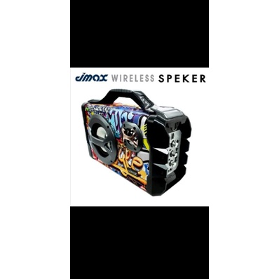 JMAX-1901 ลำโพง bluetooth ลายกราฟฟิก