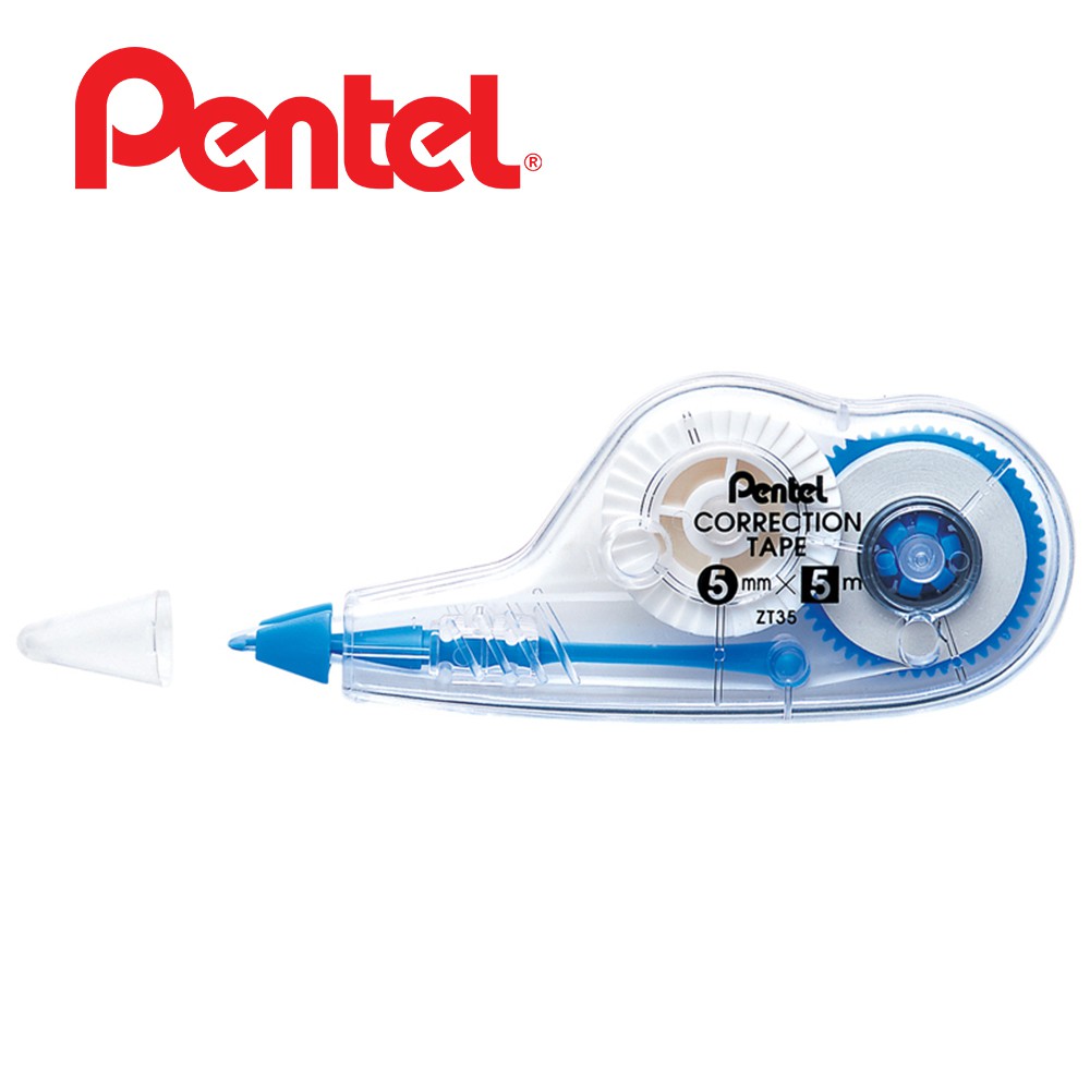 Eraser & Correction Supplies 68 บาท เทปลบคำผิด Pentel รุ่น ZT35-W Stationery