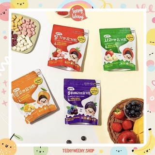 พร้อมส่ง Pure eat ขนมผลไม้ผสมโยเกิร์ต ขนมเด็กเกาหลี