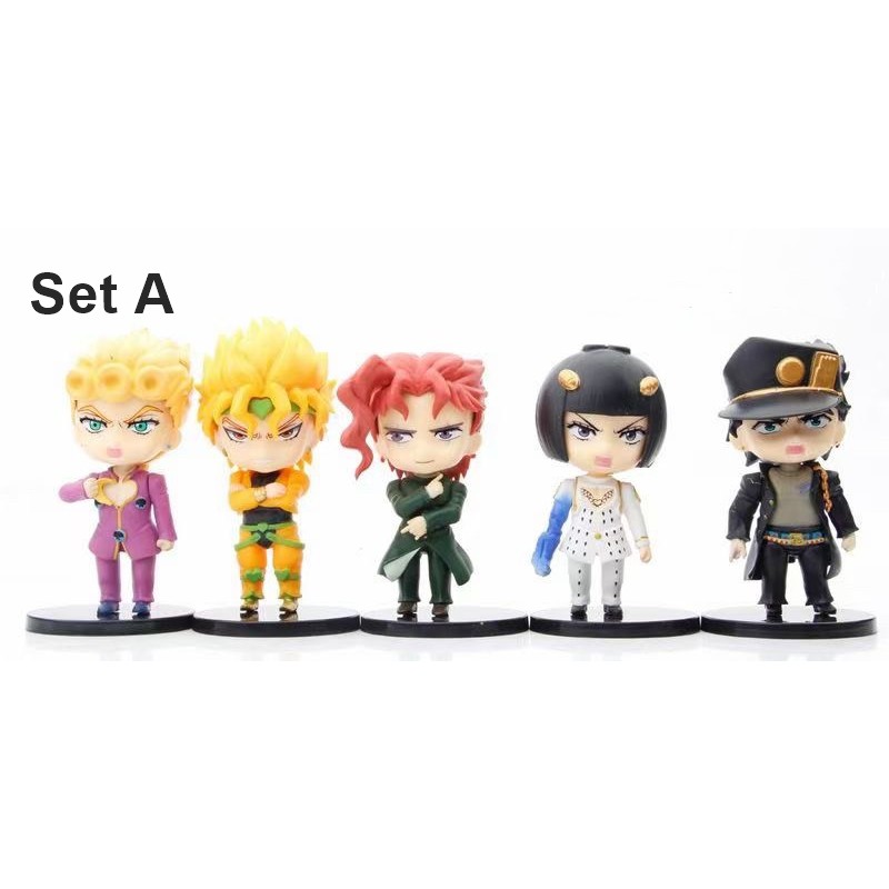 **..พร้อมจัดส่ง..**ชุดโมเดล JoJo ล่าข้ามศตวรรษ แบบ SD ขนาด 9-11cm