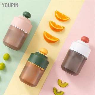 Youpin เครื่องคั้นน้ําผลไม้ 2 ทาง 8 ใบมีด ขนาดเล็ก แบบพกพา Diy สําหรับบ้าน ออฟฟิศ ตั้งแคมป์ เดินทาง