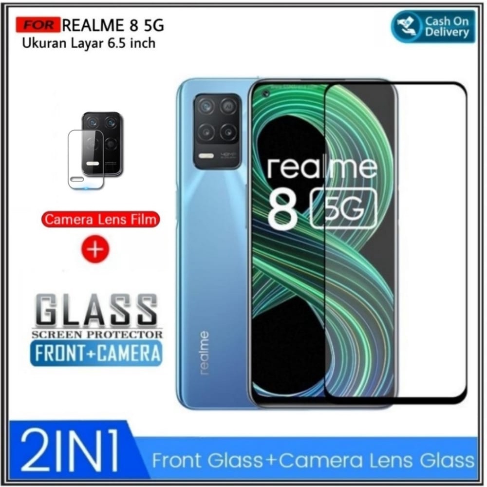 Mondi Store กระจกนิรภัย Realme 8 5G ฟรีกล้องกันรอยขีดข่วน