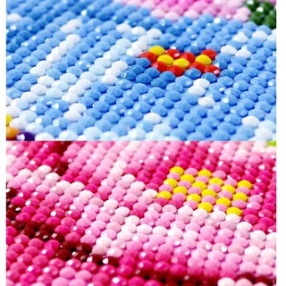 ครอสติสคริสตัล ปักครอสติส ขนาด 30 x 40 cm ภาพติดเพชร diamond painting ศิลปะตกแต่งบ้าน DIY 5D ของขวัญ