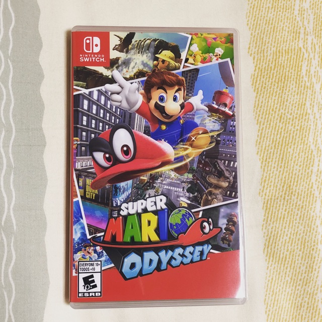 [มือ 2] Mario Odyssey แผ่นเกม Nintendo Switch มือสอง สภาพดี