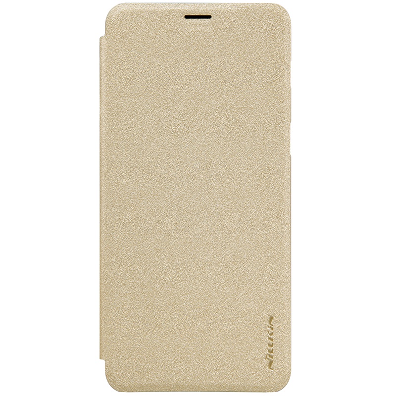 Nillkin เคส Samsung Galaxy A8 2018 แท้% เคสฝาพับ Nillkin Sparkle Leather #8