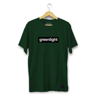 เสื้อยืด พิมพ์ลาย Grenlight Green DISTRO เรียบง่าย สําหรับผู้ชาย และผู้หญิง