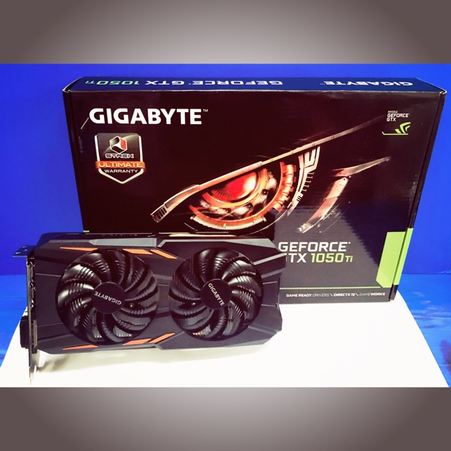 การ์ดจอ Gigabyte geforce GTX 1050Ti 4 GB