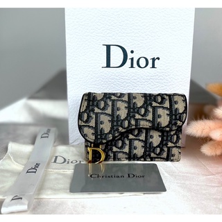 SADDLE FLAP CARD HOLDER Dior