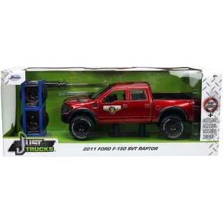 โมเดลรถ 1/24 2011 Ford F-150 SVT Raptor + ชุดเปลี่ยนล้อ [JADA]