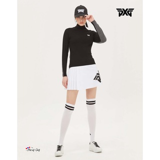 ถุงเท้า PXG รุ่น Women Big Logo Over the Knee Socks (White) สินค้าแท้ 100%