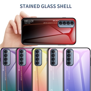 XIAOMI เคสโทรศัพท์มือถือแบบกระจกไล่โทนสีสําหรับ Xiaomi Note 5a , Note 9s , Note 9 Pro Max , Nova 10 Lite , Note 10 / Note 10pro / Cc 9 Pro