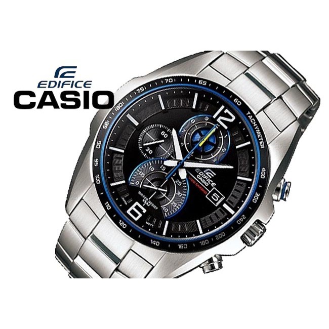 นาฬิกา Casio Edifice รุ่น EFR-528D-1AVDF สายสเตนเลส ของใหม่แท้