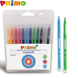 Primo(พริโม่) ปากกาหัวสักหลาด  สี # 605PEN12B