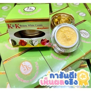 ครีมเคแอนด์เค สมุนไพรรวม K&K BEAUTY WHITE (ขนาด 12 กรัม)