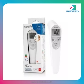 เครื่องวัดอุณหภูมิทางหน้าผาก Microlife Forehead Thermometer รุ่น NC200