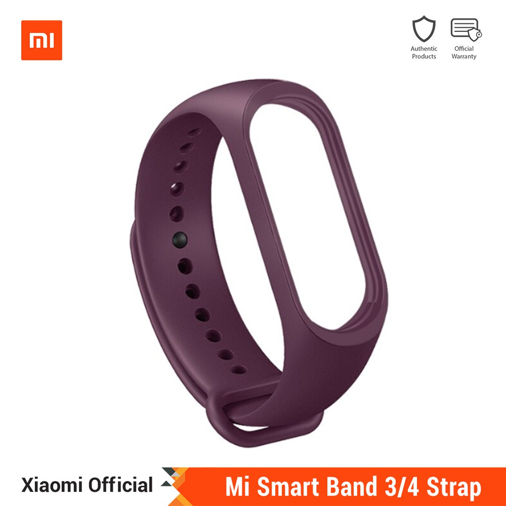 Xiaomi Mi Smart Band 3/4 Strap สายรัดข้อมือ (สายสำหรับเปลี่ยน) สีสันสดใส