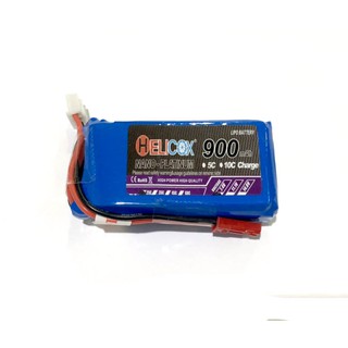 Helicox 900mAh 7.4V 25C แบตลิโพ แบตเตอรี่