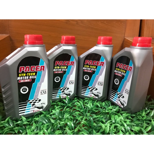 น้ำมันเครื่อง Pacer Syn-tech Motor Oil 5W-40 1L.