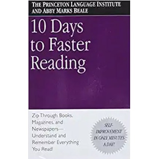 10 Days to Faster Reading [Paperback]