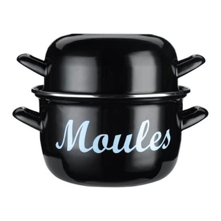 KitchenCraft Mussel Pot Medium หม้อเคลือบ enamel รุ่น KCMPMED