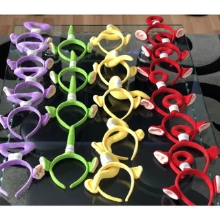 (🎉พร้อมส่ง🎉) ที่คาดผมเทเลทับบี้ แบบมีหู teletubbie ปาร์ตี้ ของขวัญ คอสเพลย์ น่ารักมาก