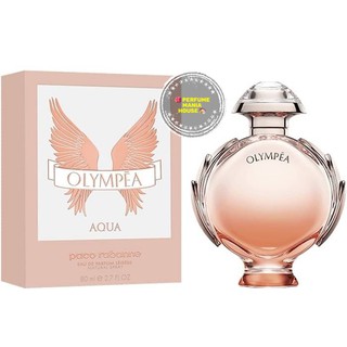 ของแท้!!! Paco Rabanne Olympéa Aqua Eau de Parfum Légère for women 80ml ของใหม่ (โปรดทักแชทเพื่อสอบถามสต็อกก่อนสั่งซื้อ)