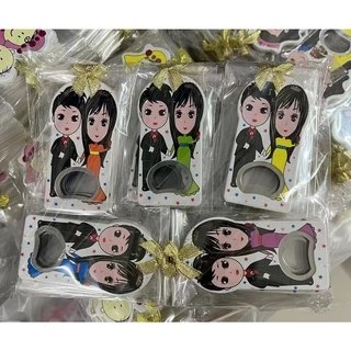 5.5บาท*50ขิน=275ที่เปิดขวด ลายต่างๆ แพ็คละ50ชิ้น