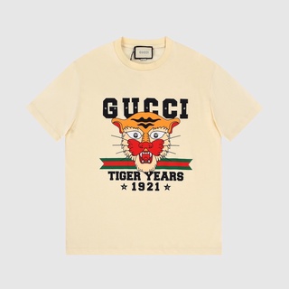 เสื้อยืด GUCCI [NEW] Unisex ใส่ไปได้ทุกที่ทุกเวลา ใครไม่มีพลาด [Limited Edition]