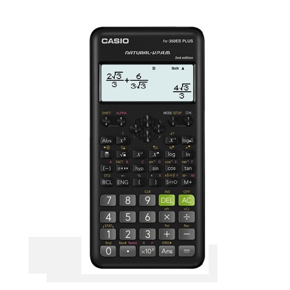 เครื่องคิดเลข CASIO FX-350ES PLUS (วิทยาศาสตร์) (ของแท้ รับประกัน 2 ปี)