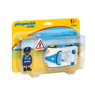 Playmobil 9384 1.2.3 Police Car แอ็คชั่นฟิกเกอร์ 123 รถตำรวจ