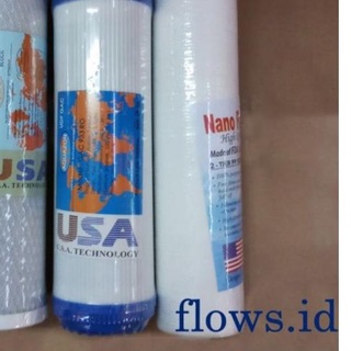 ✽ ชุดฟิลเตอร์กรองน้ําเครื่องยนต์ 1, 2 และ 3 Osmosis RO ✭