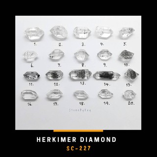 หินคริสตัลเฮอร์คิเมอร์ Herkimer Diamond