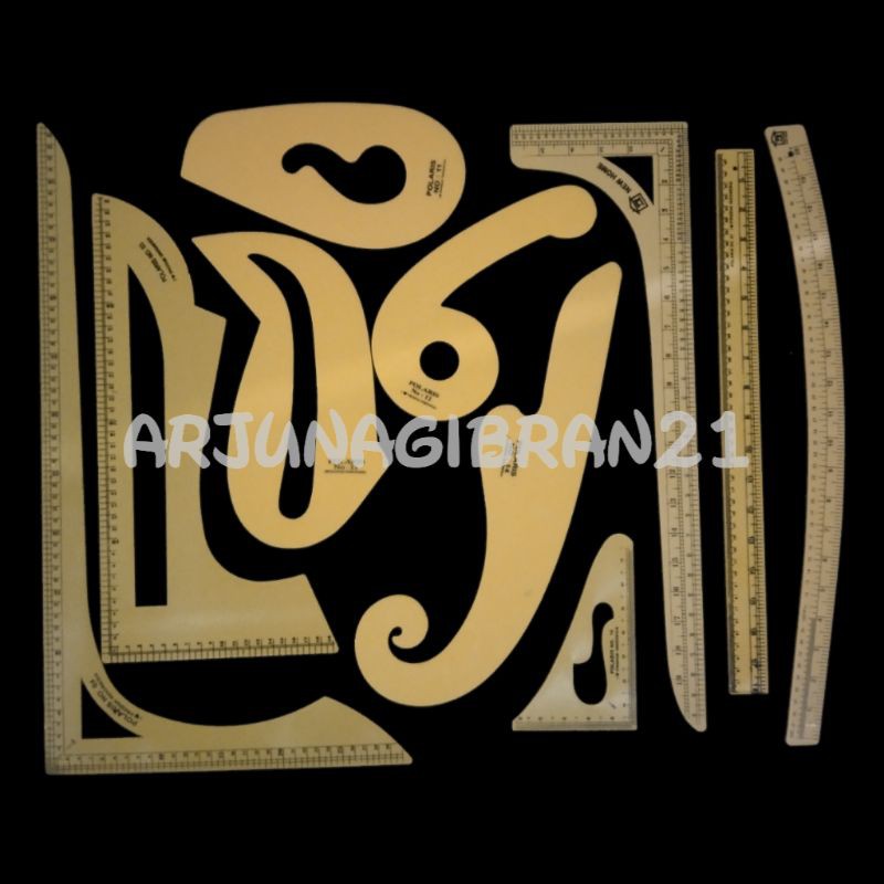 SEWING RULER SEWING PATTERN ONTENTS 10 ชิ้น