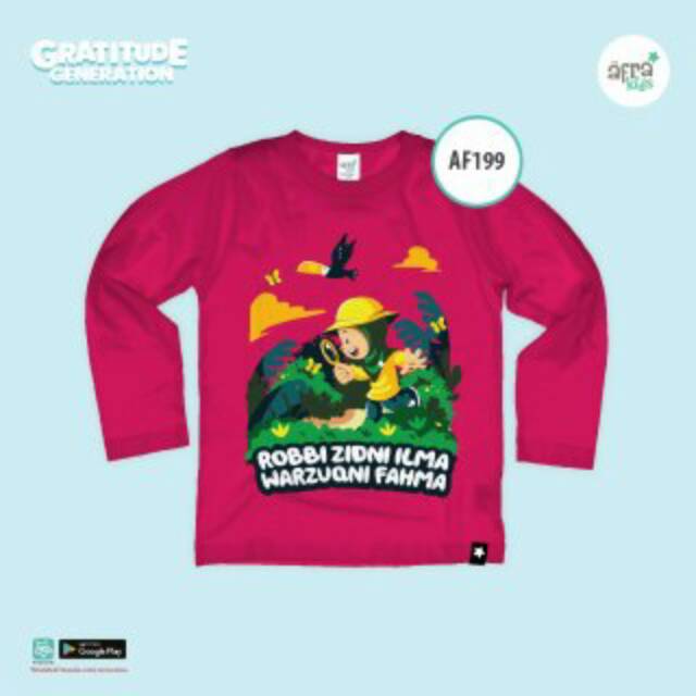 AF 199 เสื้อยืดเด็ก*