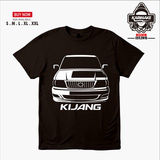 เสื้อยืด พิมพ์ลายรถยนต์ Toyota Kijangสามารถปรับแต่งได้