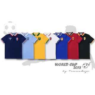 เสื้อโปโล Temmakoji Polo ปักแมว สไตล์มินิมอล "ทีมฟุตบอล"(ทอด้ายเล็กพิเศษ)