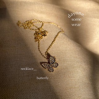 dayone.somewear🔍 Necklace Butterfly สร้อยคอผีเสือ