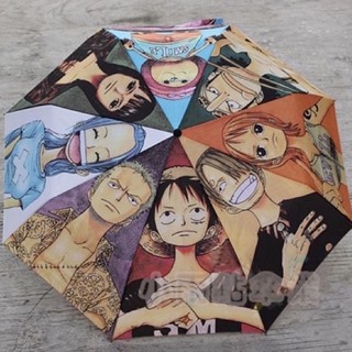 ร่ม one piece  -  (พร้อมส่ง)