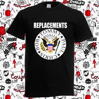 เสื้อยืด พิมพ์ลายโลโก้ The Replacets สไตล์วินเทจ สําหรับผู้ชายS-5XL